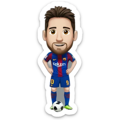 Messi-bobo sticker