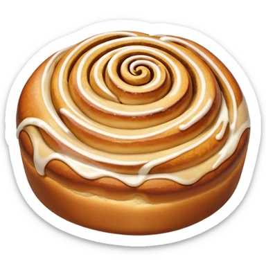 cinnamon roll sticker