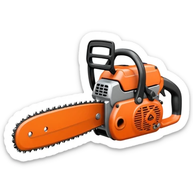 chainsaw sticker