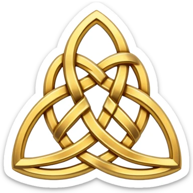 Celtic trinity knot sticker