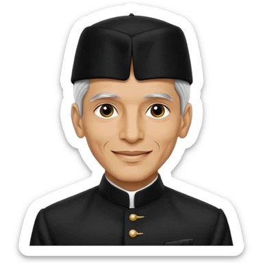 Quaid e aazam Muhammad ali jinnah sticker