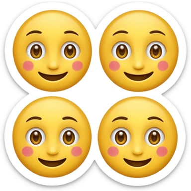 Peut tu me faire un emoji sur le même du 6 7 sticker