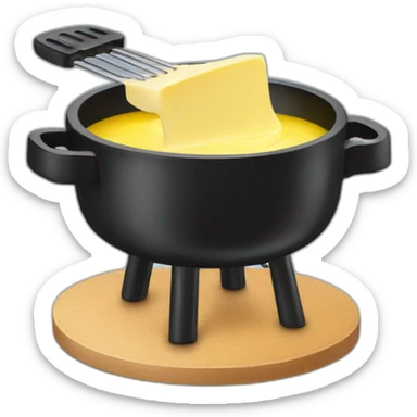 raclette fondue sticker