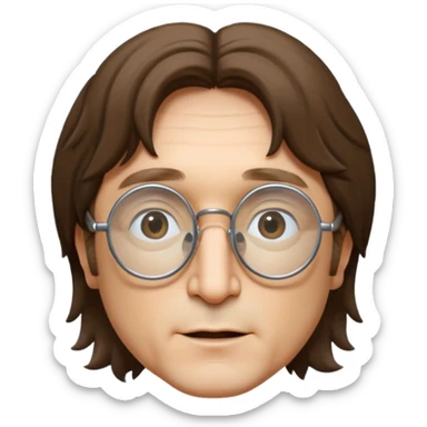 John Lennon sticker