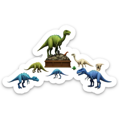 dinosaur Museum sticker