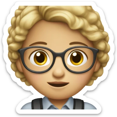 niño  niña reporteros sticker