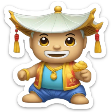 Chinois qui fabrique des jouets sticker