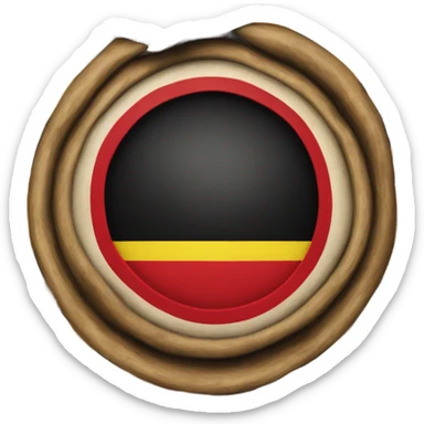Aboriginal flag sticker