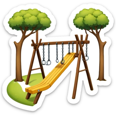  park Seesaw sticker