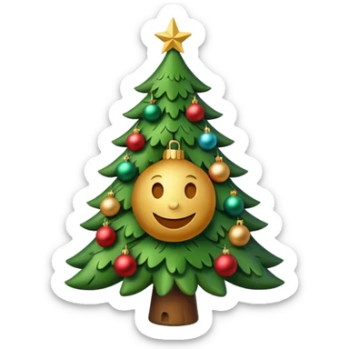 ялинка посміхається sticker