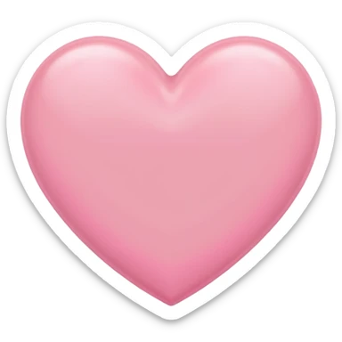 HEART PINK PASTEL sticker