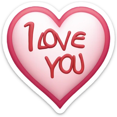 I love you  sticker