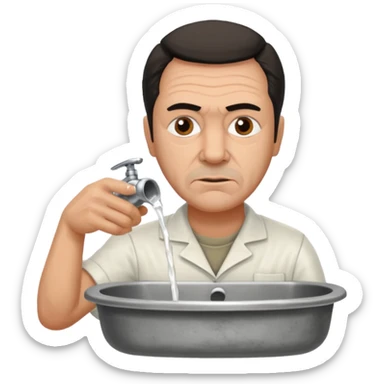 chief from one over the cuckoo nest throwing the sink sticker