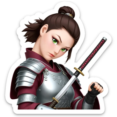 Resolute Samurai sticker