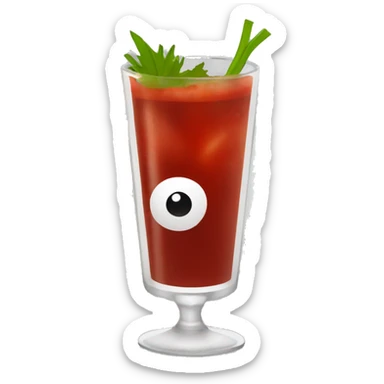 bloody mary drink sticker