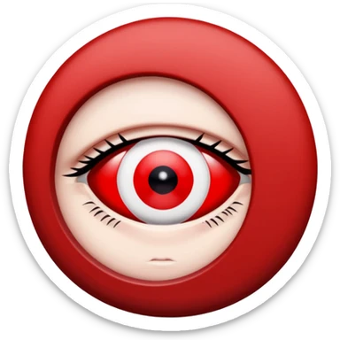 Ojos sharingan naruto sticker