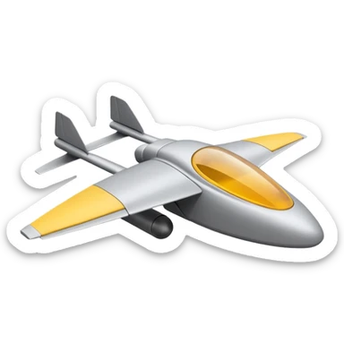dune ornithopter no legs minimal iconic emoji style sticker