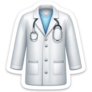 Lab coat sticker