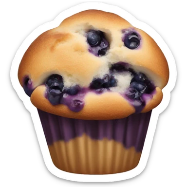blueberry muffin sticker