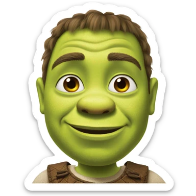 Shrek sticker