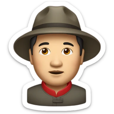 little red book mao zedong sticker