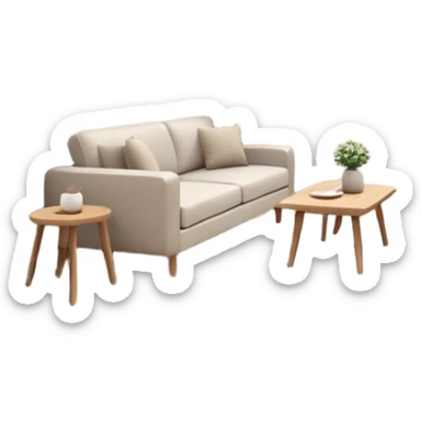 small apartment sticker