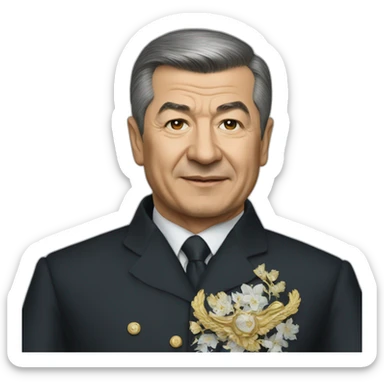 Shavkat Mirziyoyev sticker