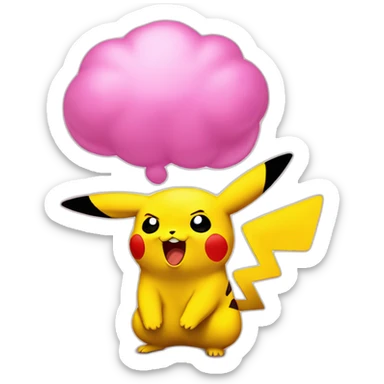 pikachu gasp sticker
