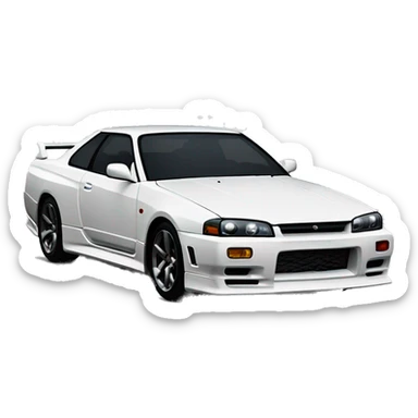 nissan skyline sticker