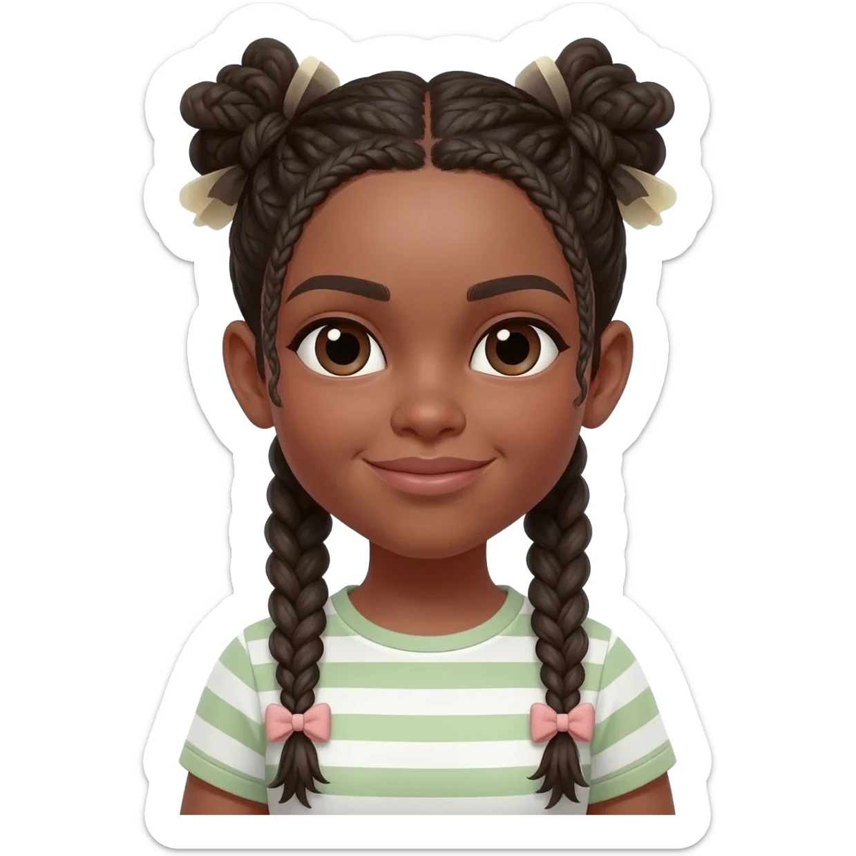 Lily lovebraids sticker