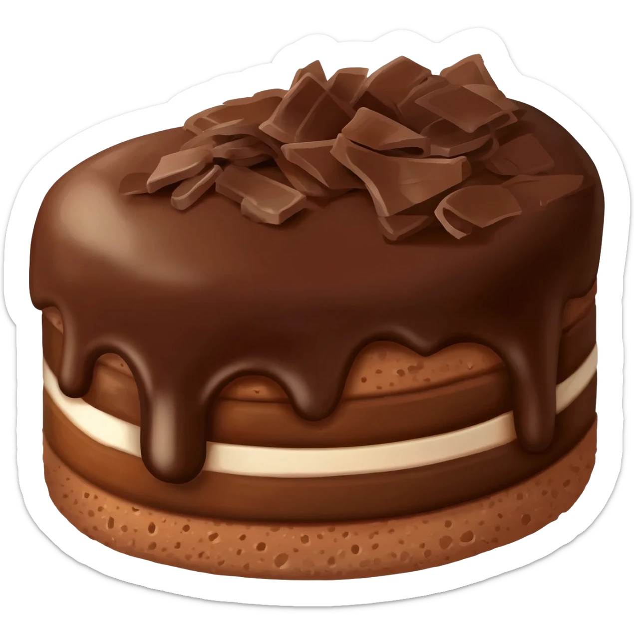 Crunch cake kinder bueno sticker