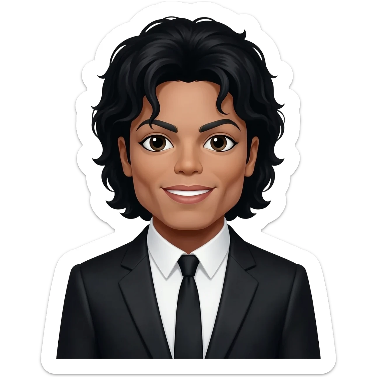 Michael Jackson in 2009 sticker