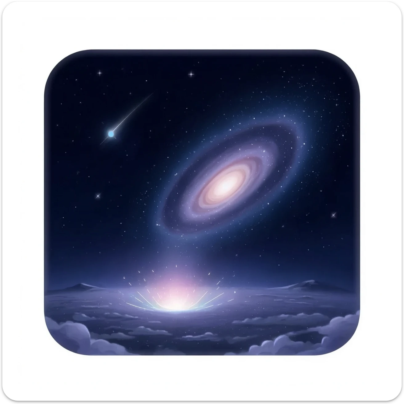 3. universe creation animation sticker