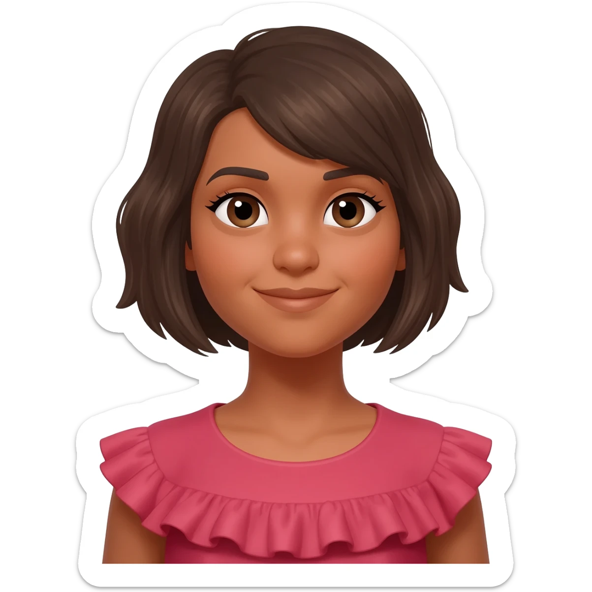 25 year old girl Jubilee Sabino sticker