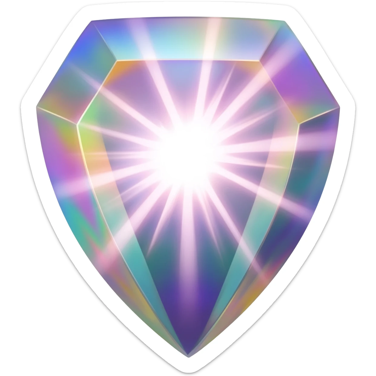opal security logo shooting out laser beams sticker