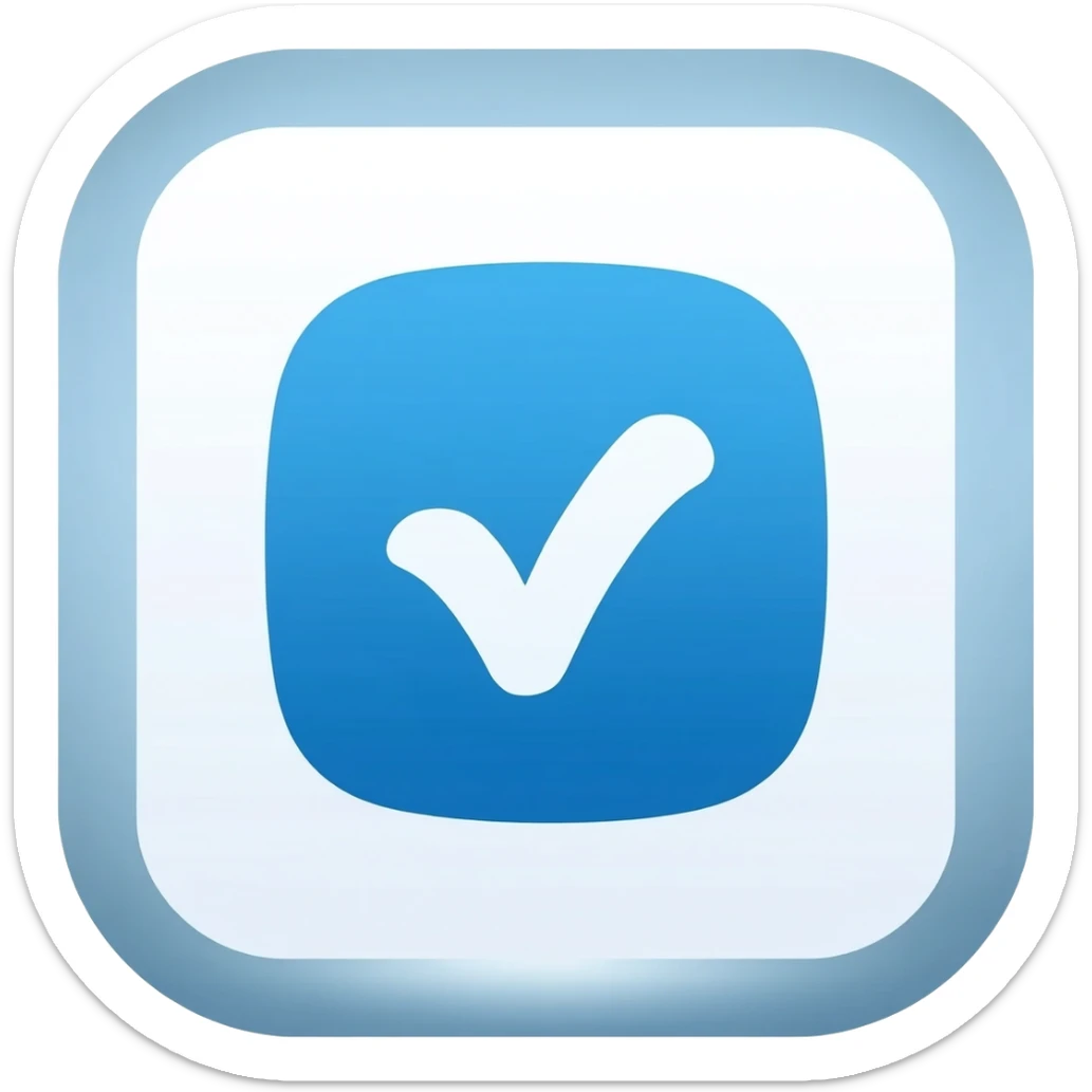 Blue tick from instagram sticker