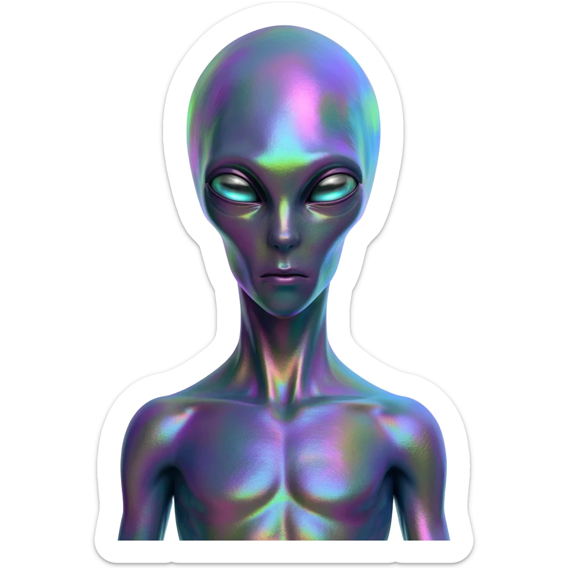 alien sticker