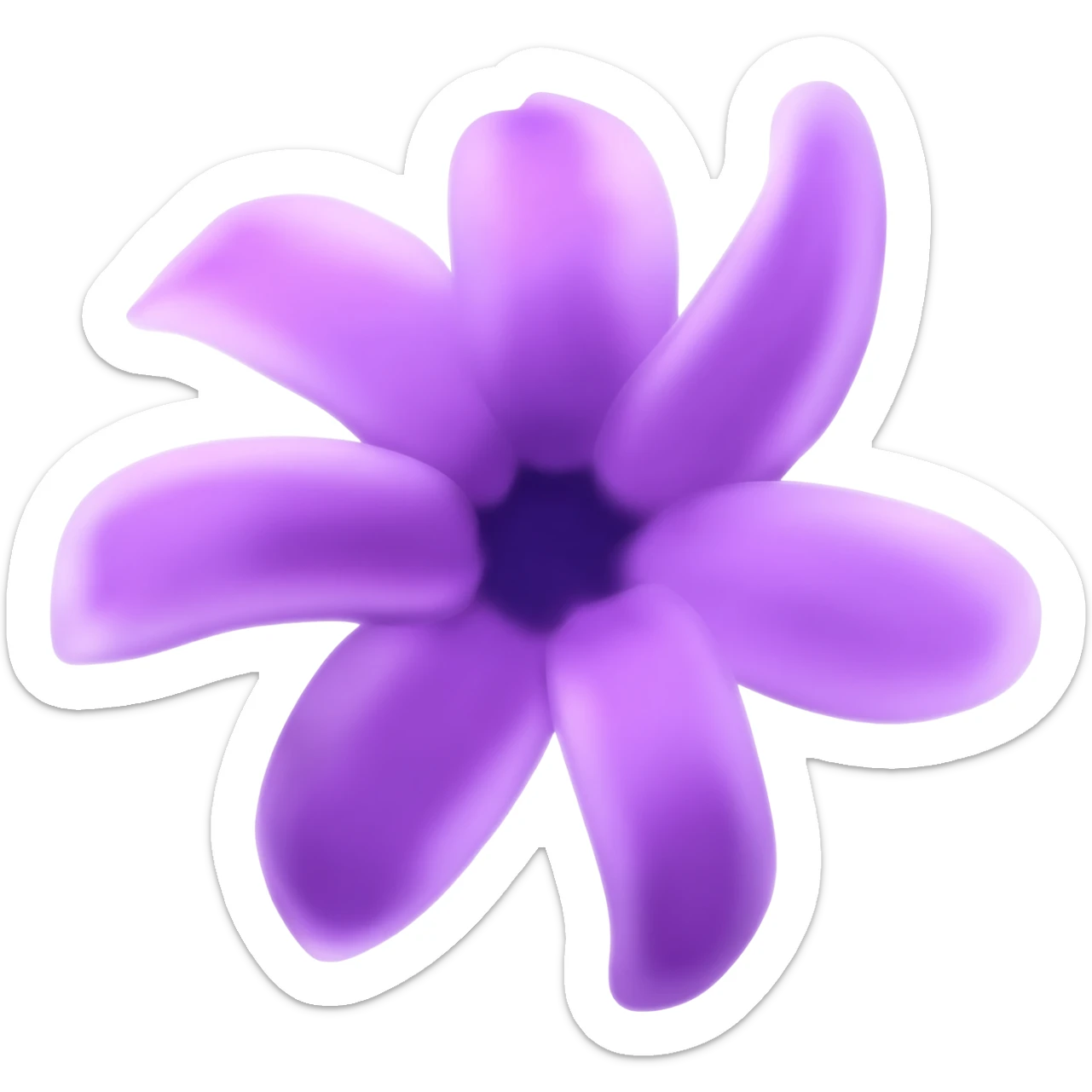 Hyacinth sticker