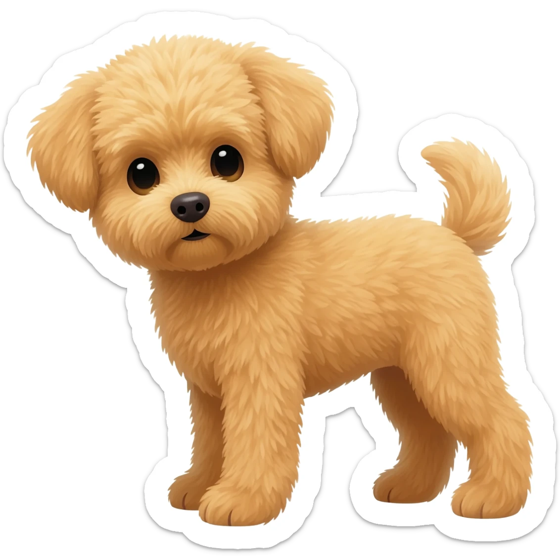 Pawg in teddy blonde sticker