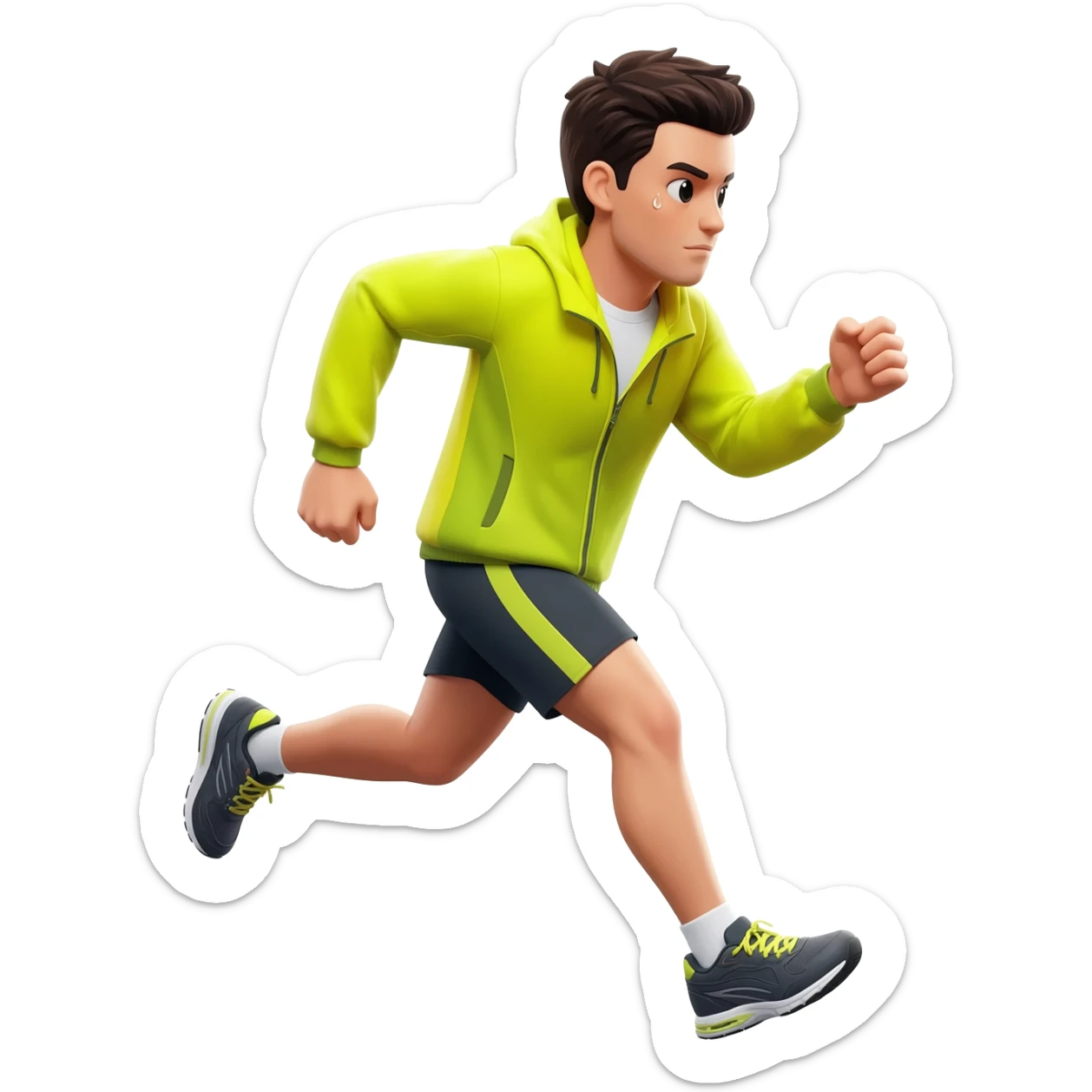 Run sticker
