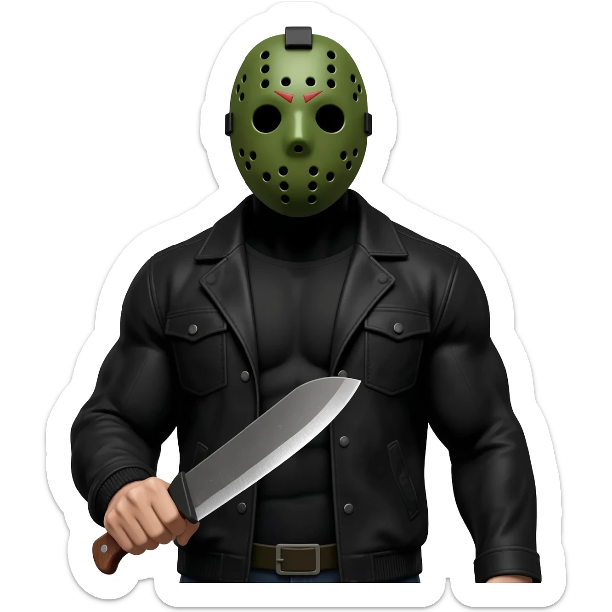 jason voorhees 2009 sticker