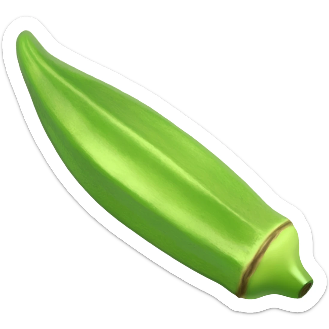 Okra sticker