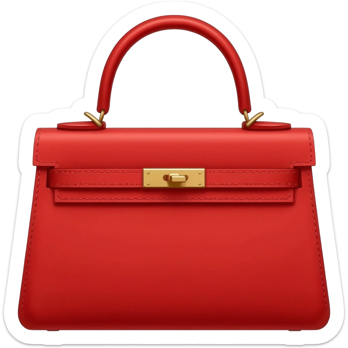red matte kelly hermes bag sticker