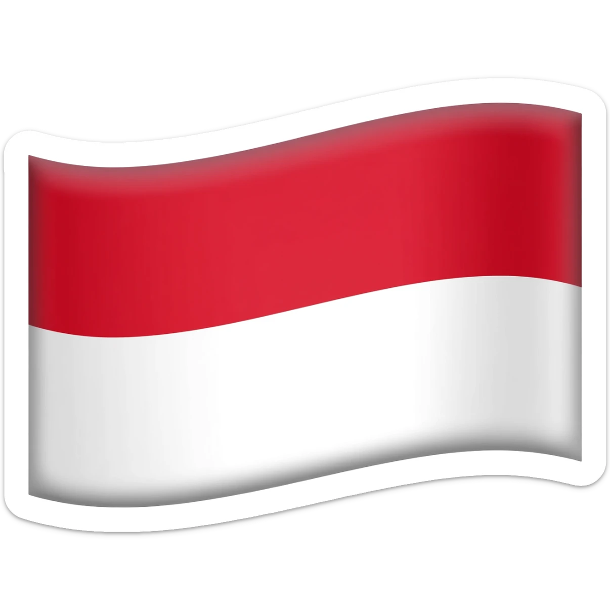 flag of Indonesia sticker