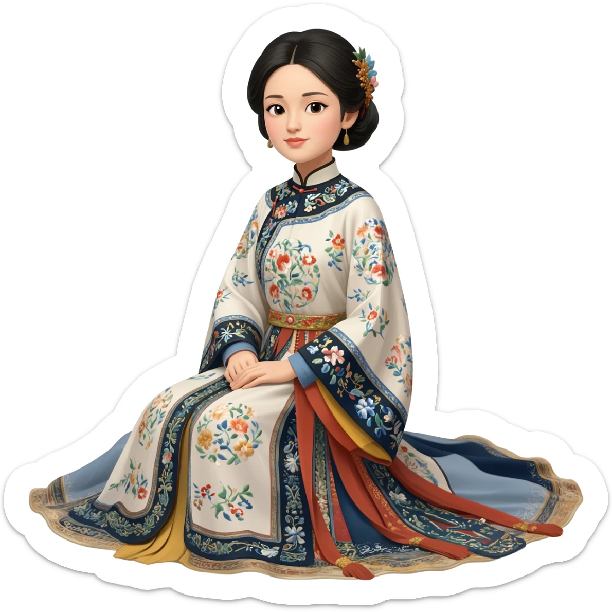 Women, in particular, were seen as more affected by conservative and feudal ideas, sticker