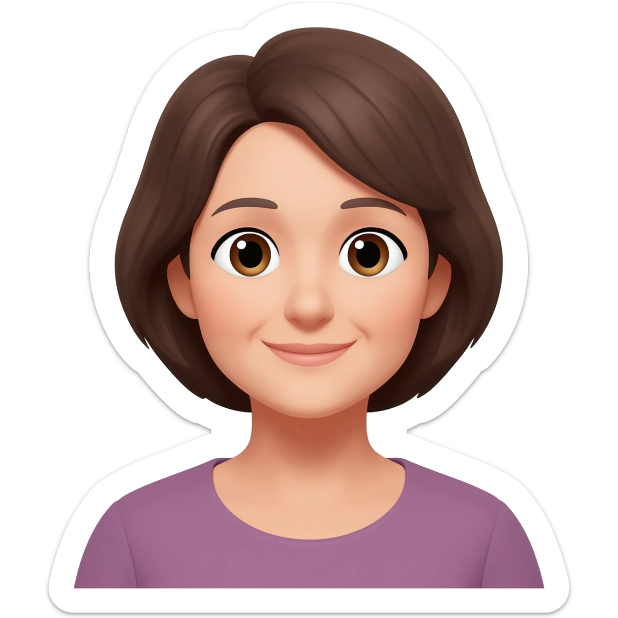 middle aged mom sticker