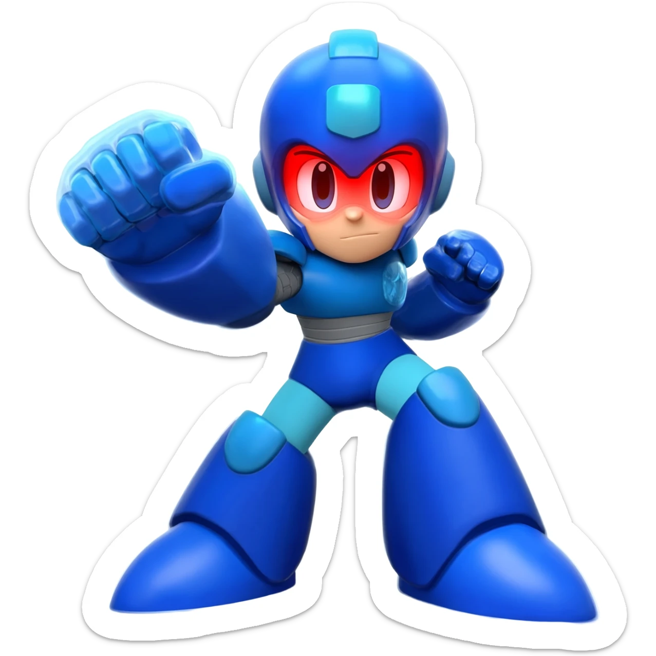 mega man sticker