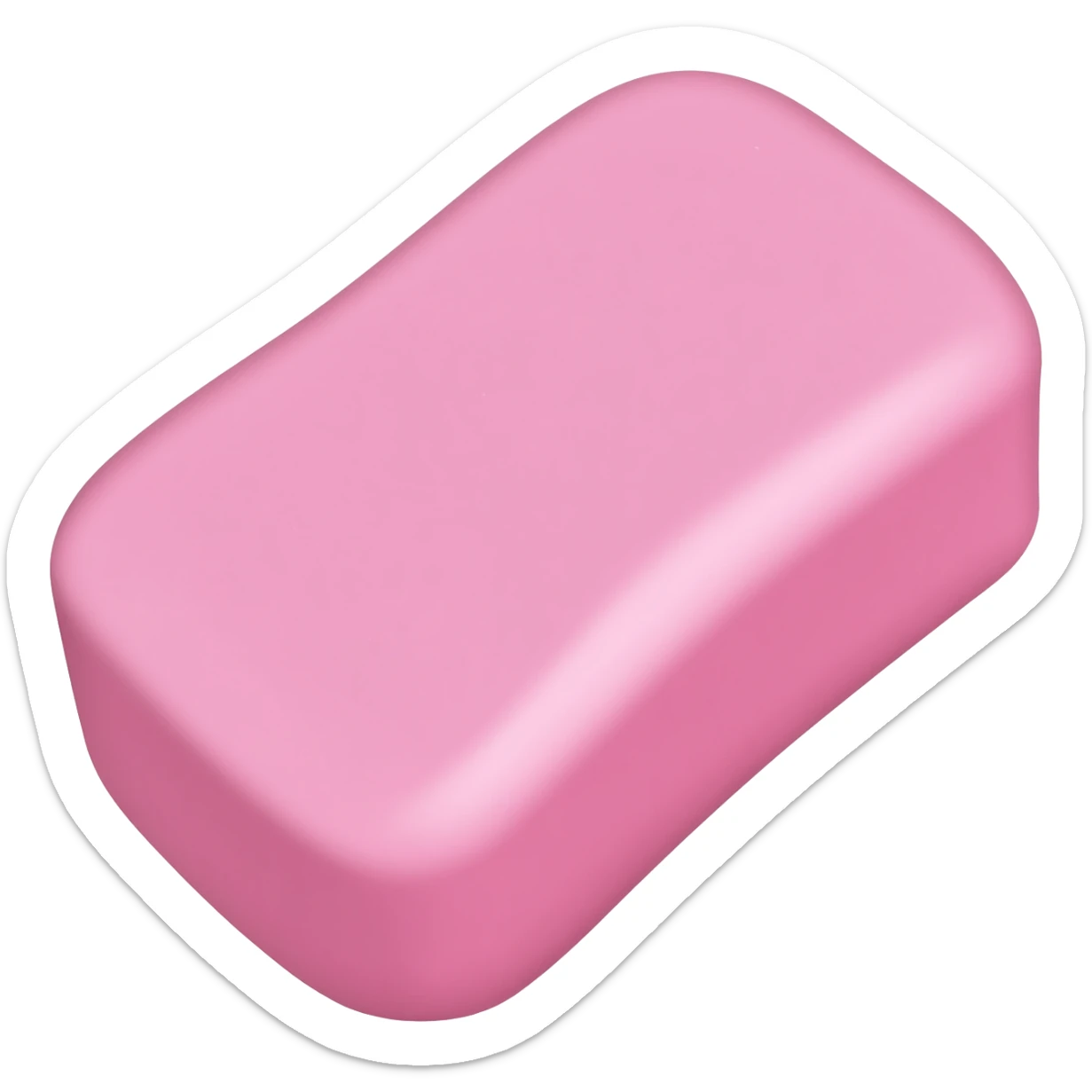 pink soap sticker