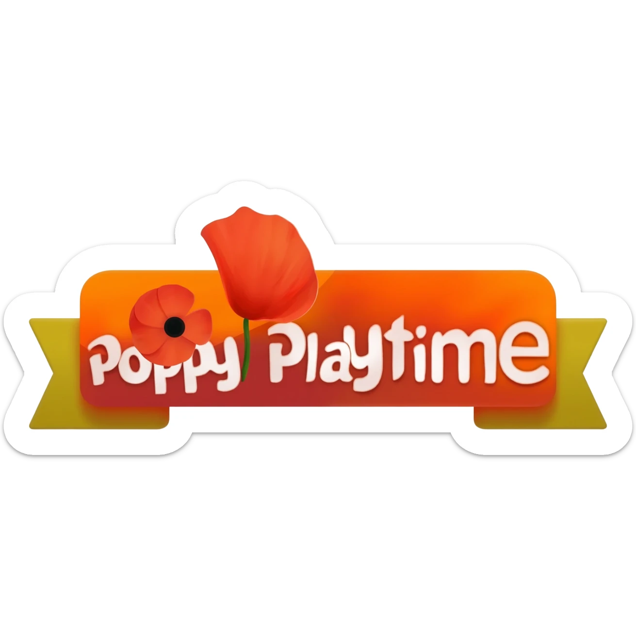 Poppy playtime sticker