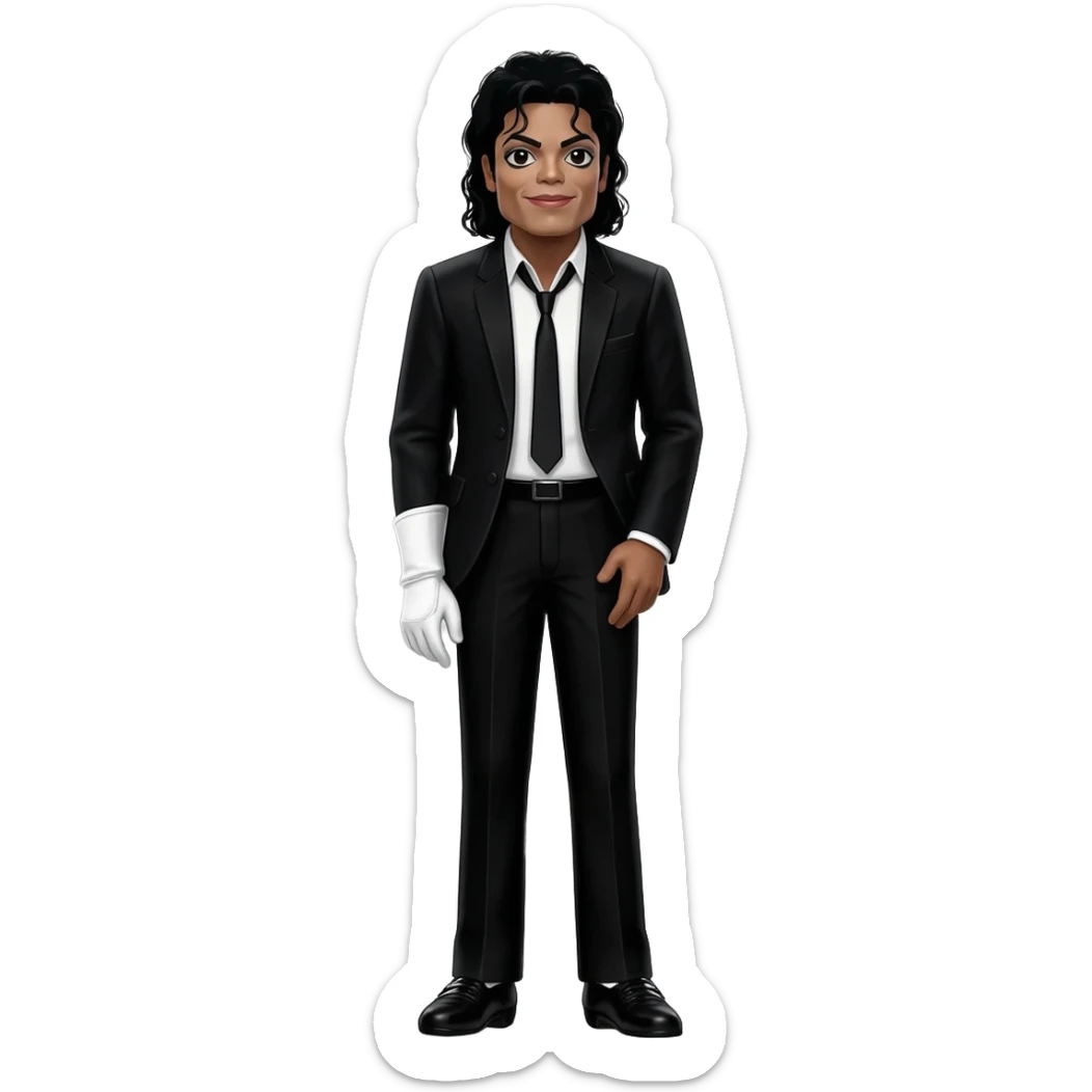 Michael Jackson sticker